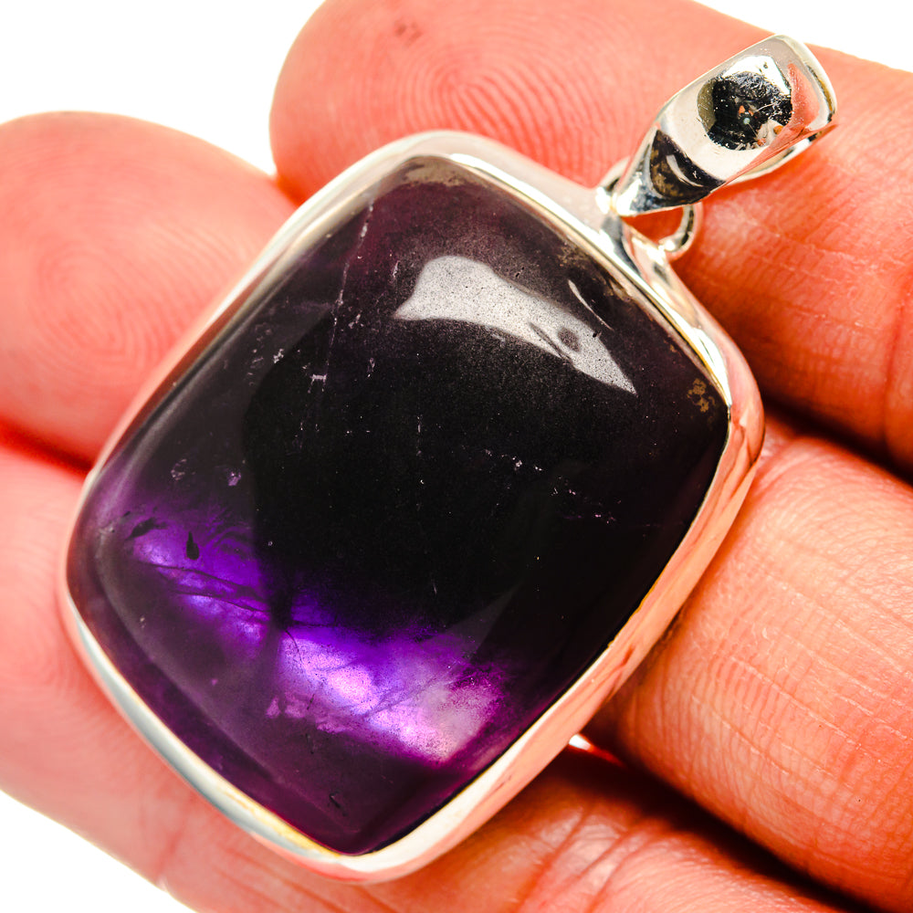 Amethyst Pendants handcrafted by Anasilvercos - PD24394
