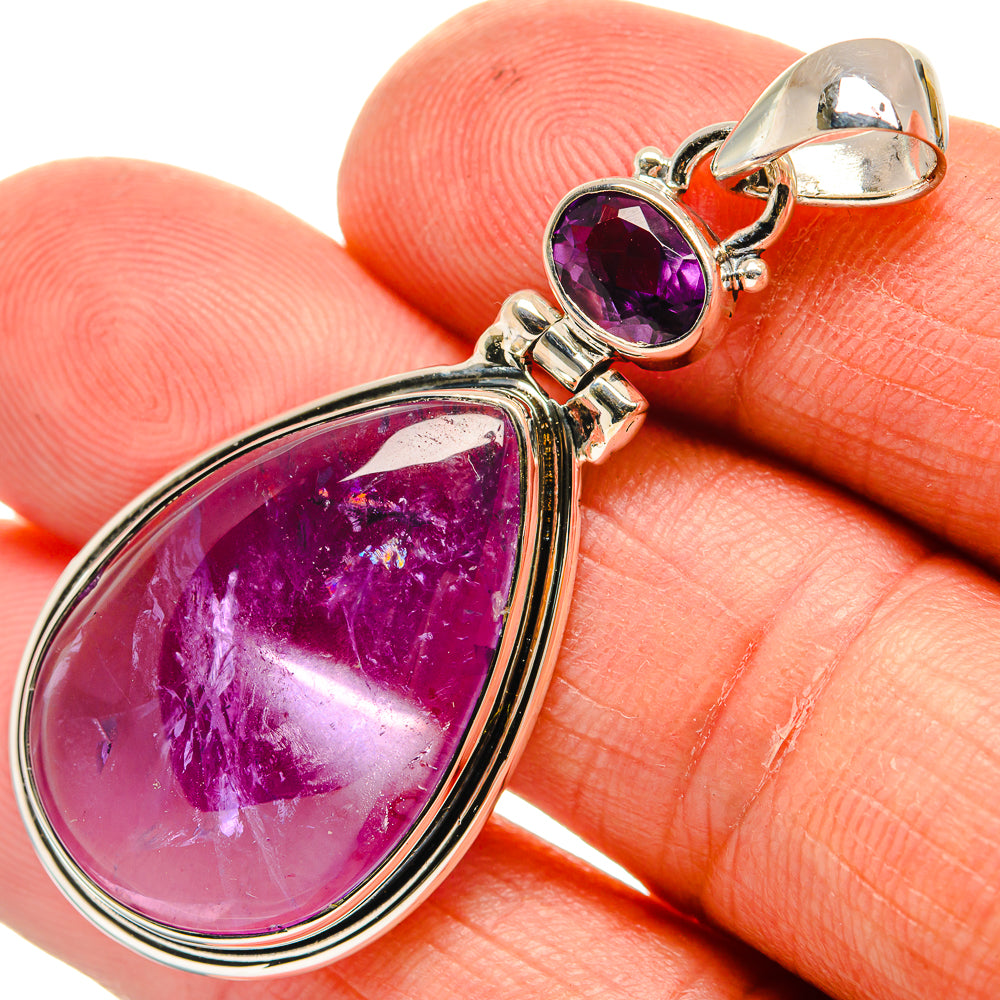 Amethyst Pendants handcrafted by Anasilvercos - PD24395