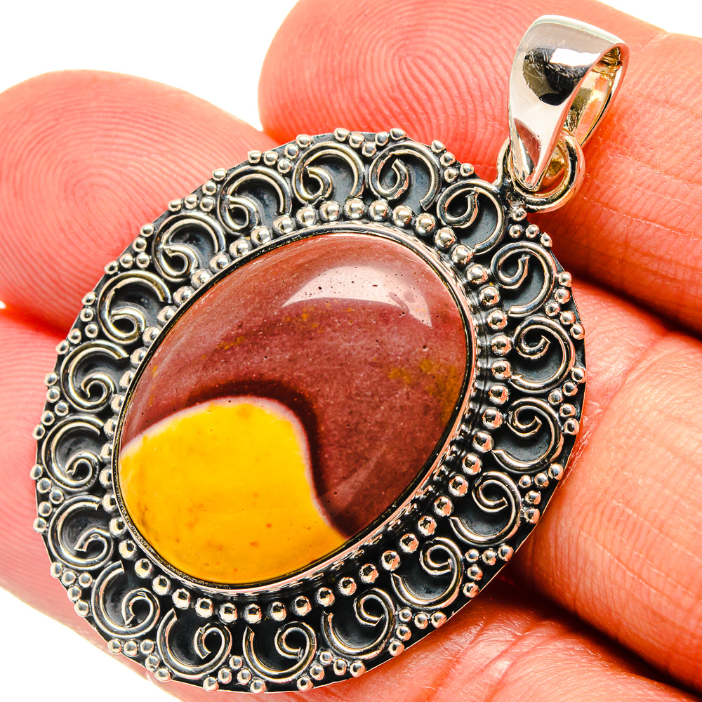 Mookaite Pendants handcrafted by Anasilvercos - PD24412