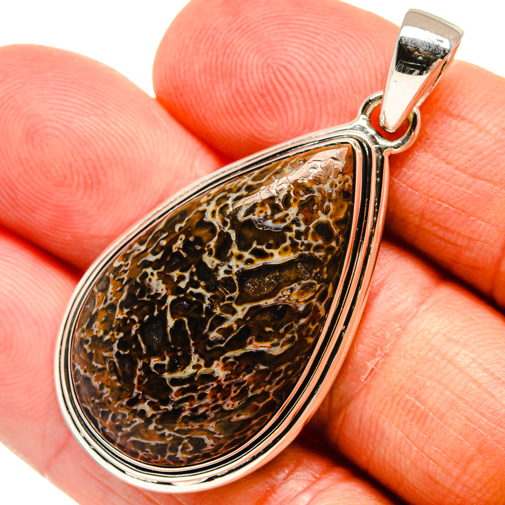 Dinosaur Bone Pendants handcrafted by Anasilvercos - PD24416