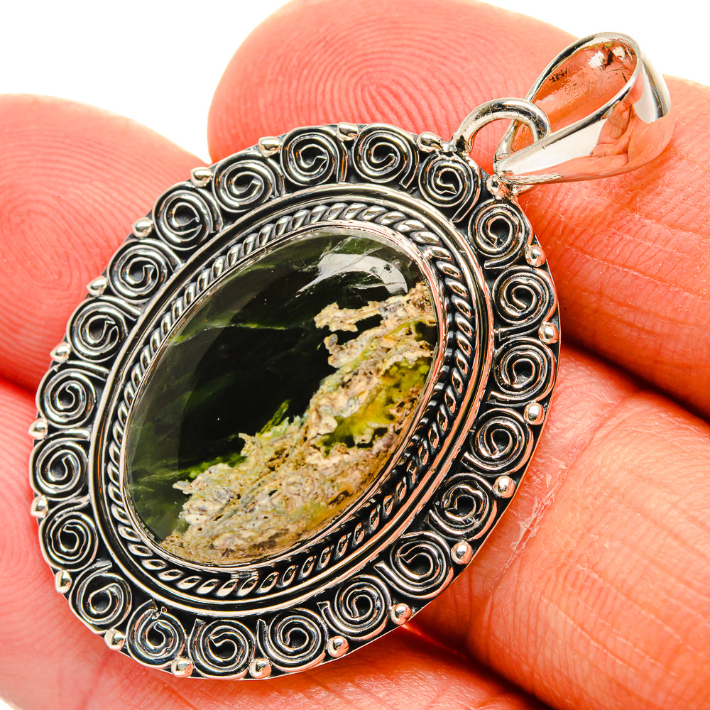 Rainforest Opal Pendants handcrafted by Anasilvercos - PD24431