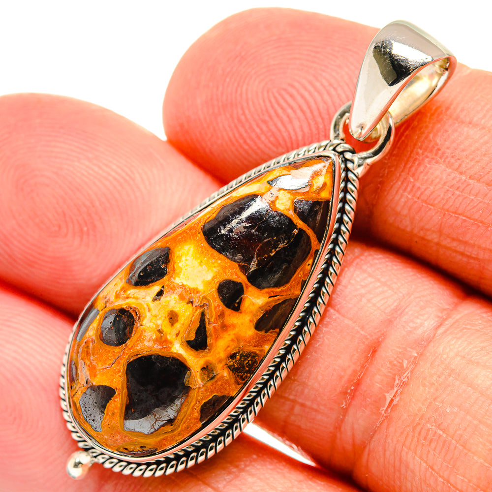Bauxite Pendants handcrafted by Anasilvercos - PD24432