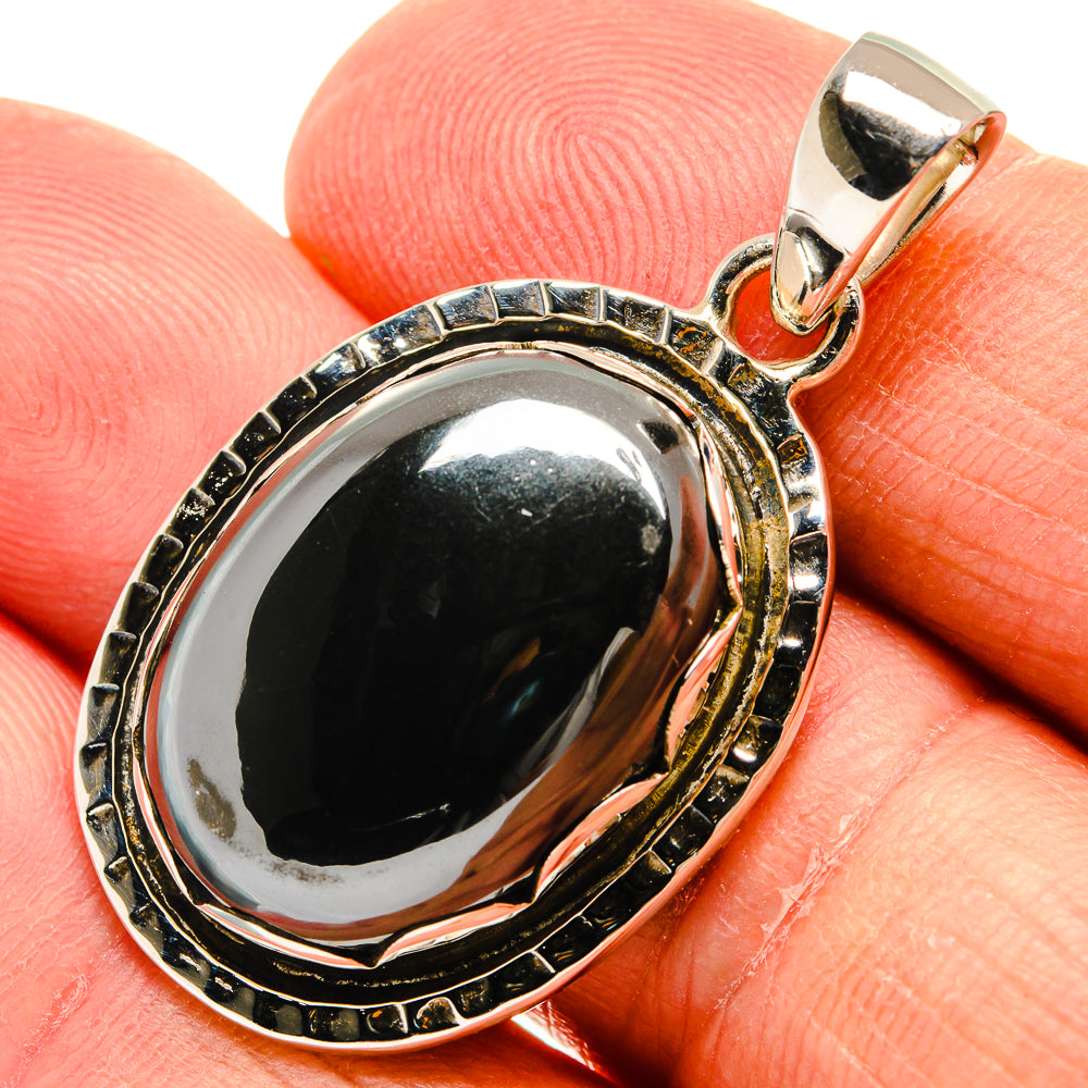 Hematite Pendants handcrafted by Anasilvercos - PD24462