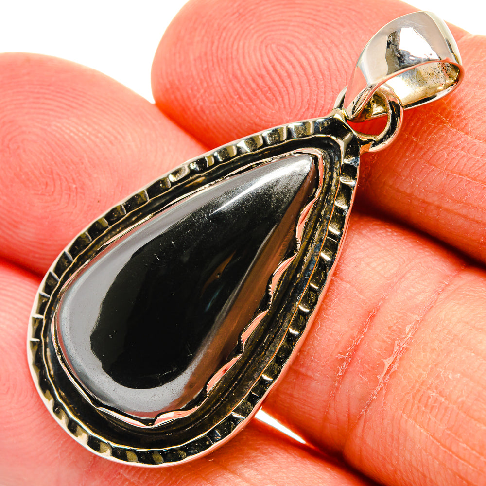 Hematite Pendants handcrafted by Anasilvercos - PD24473
