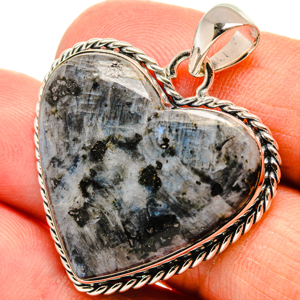 Larvikite Pendants handcrafted by Anasilvercos - PD24501
