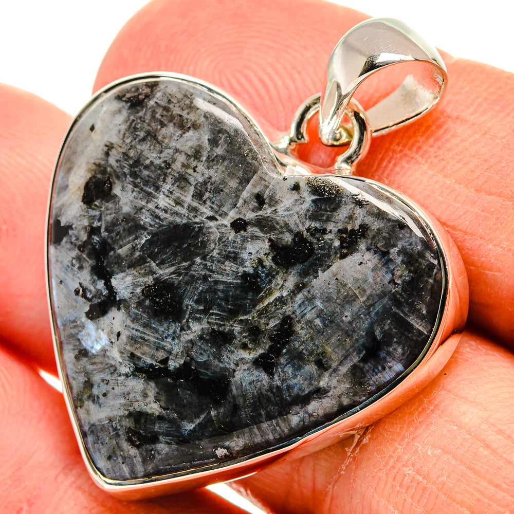 Larvikite Pendants handcrafted by Anasilvercos - PD24502