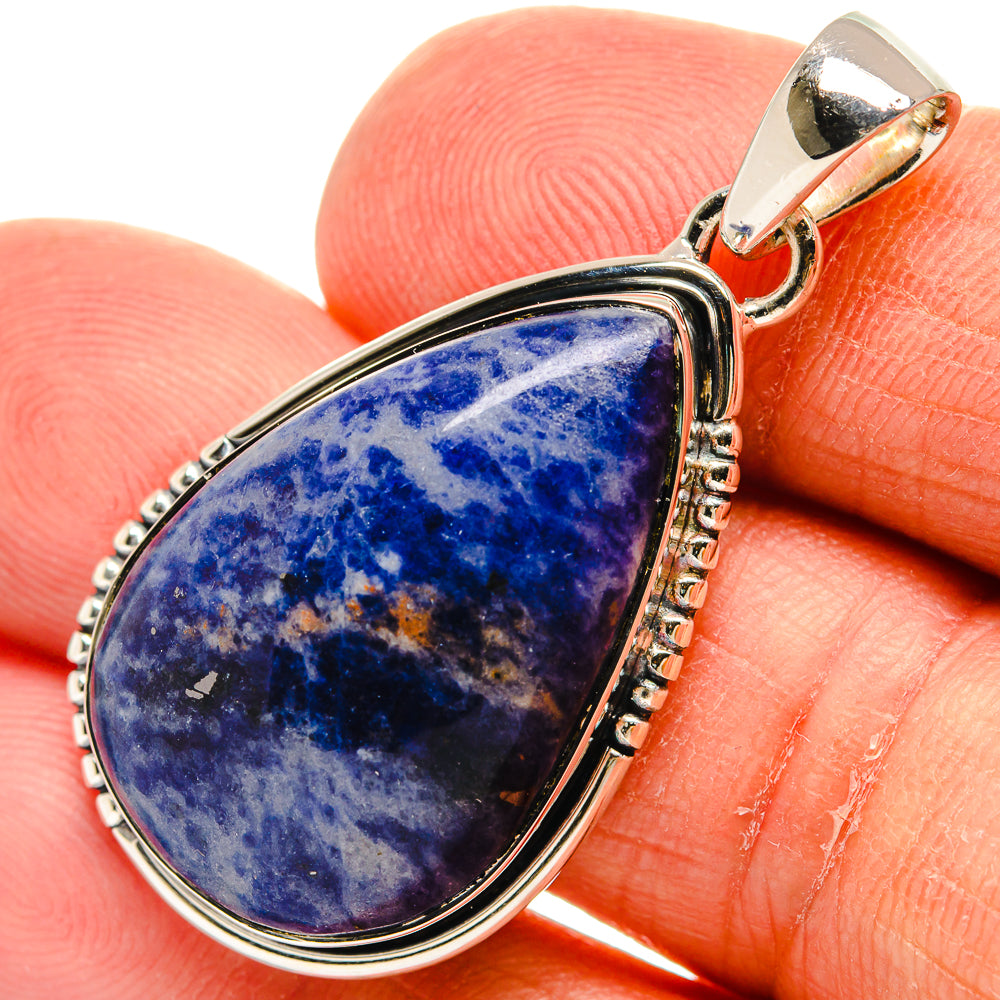 Sodalite Pendants handcrafted by Anasilvercos - PD24510