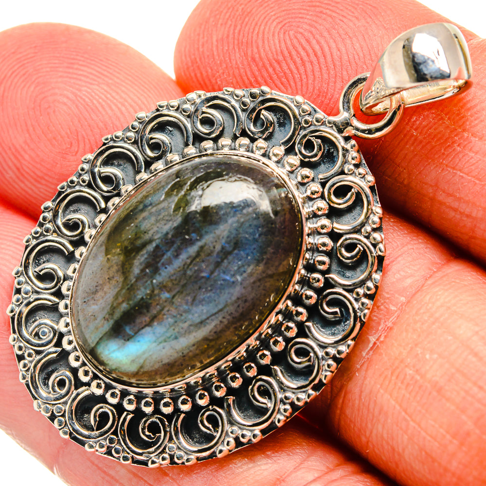 Labradorite Pendants handcrafted by Anasilvercos - PD24528