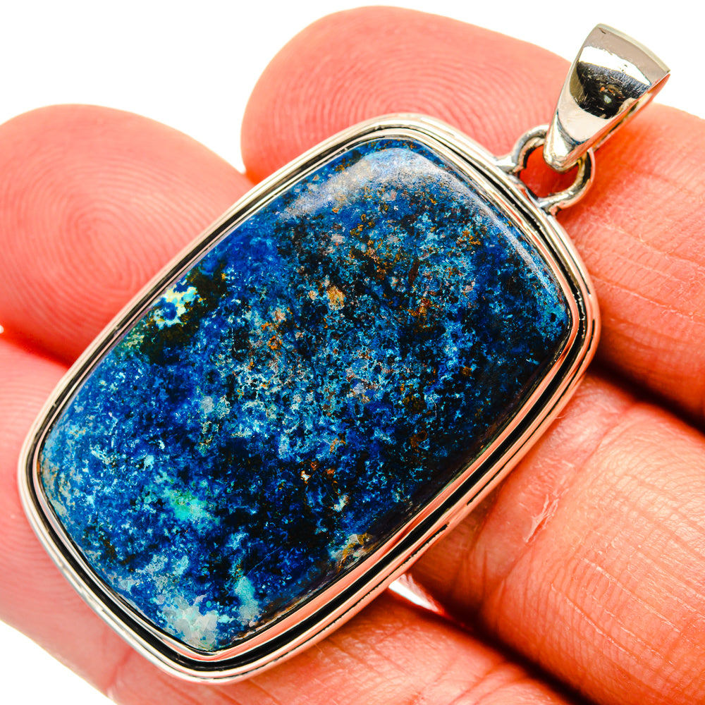 Azurite Pendants handcrafted by Anasilvercos - PD24580