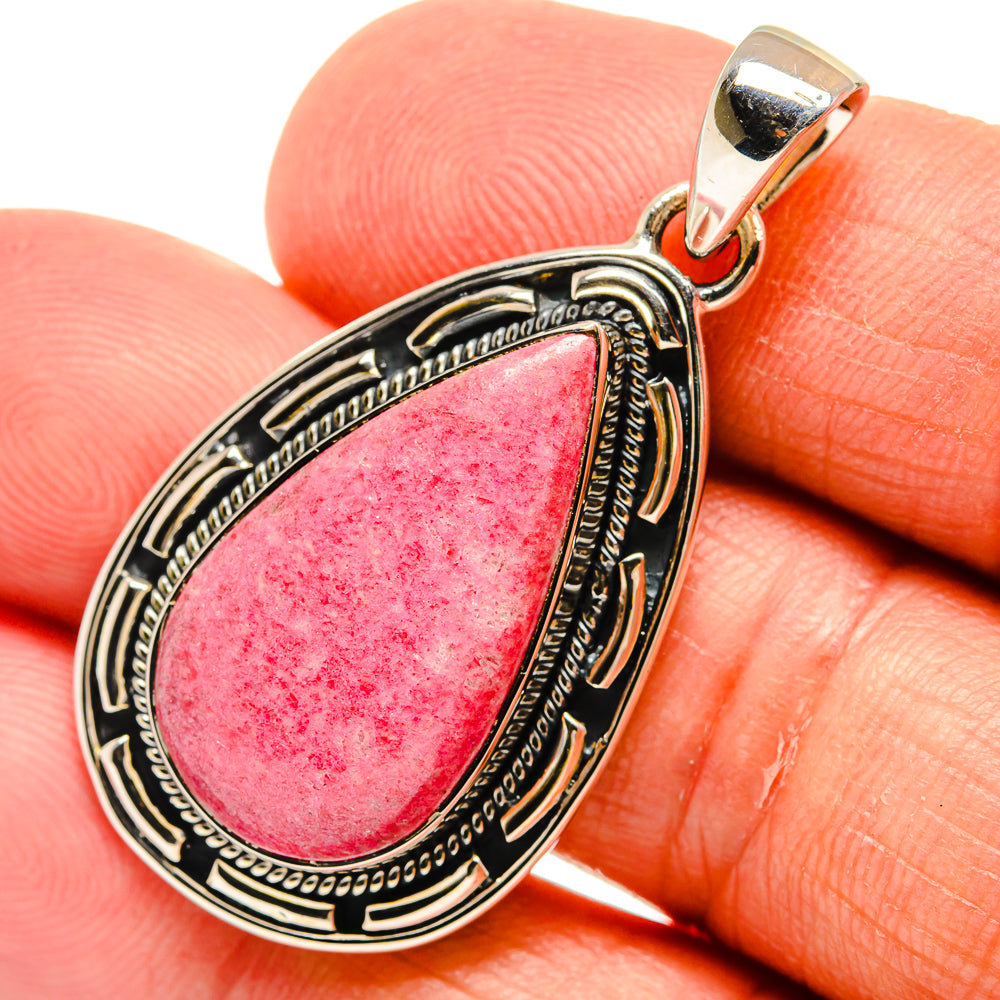 Rhodochrosite Pendants handcrafted by Anasilvercos - PD24599