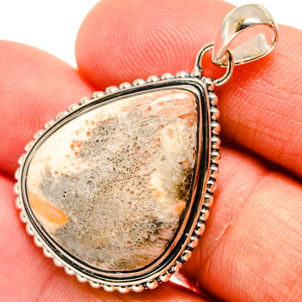 Scolecite Pendants handcrafted by Anasilvercos - PD24612