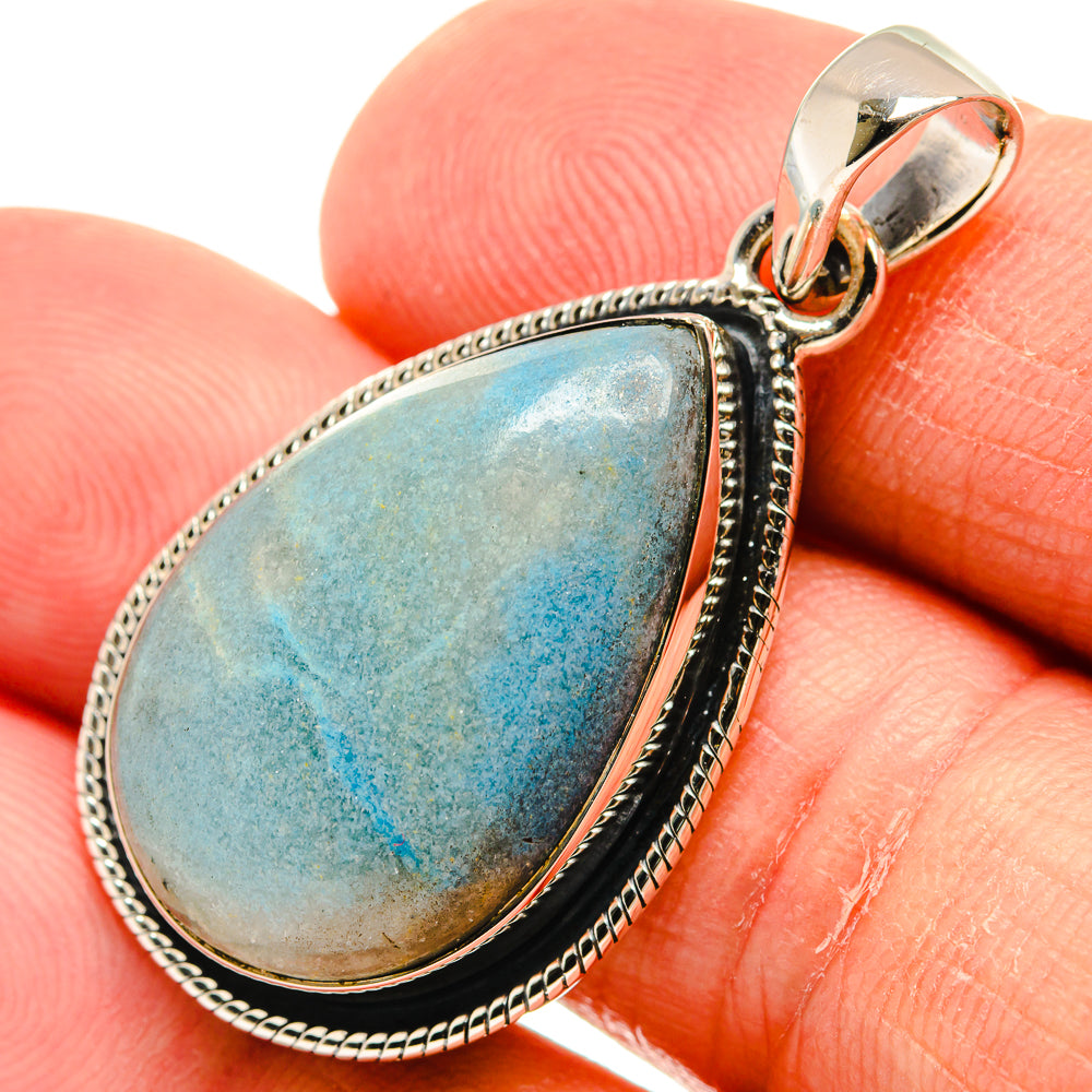 Larimar Pendants handcrafted by Anasilvercos - PD24623