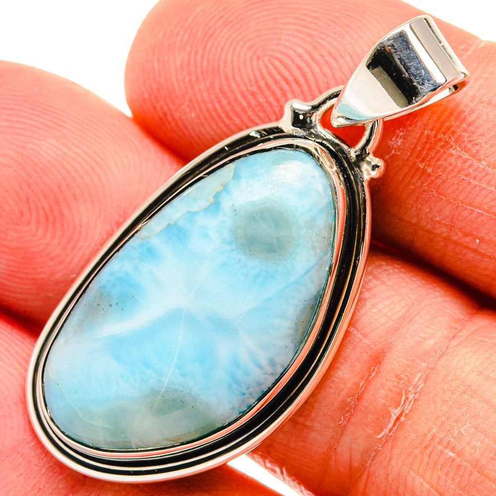 Larimar Pendants handcrafted by Anasilvercos - PD24624