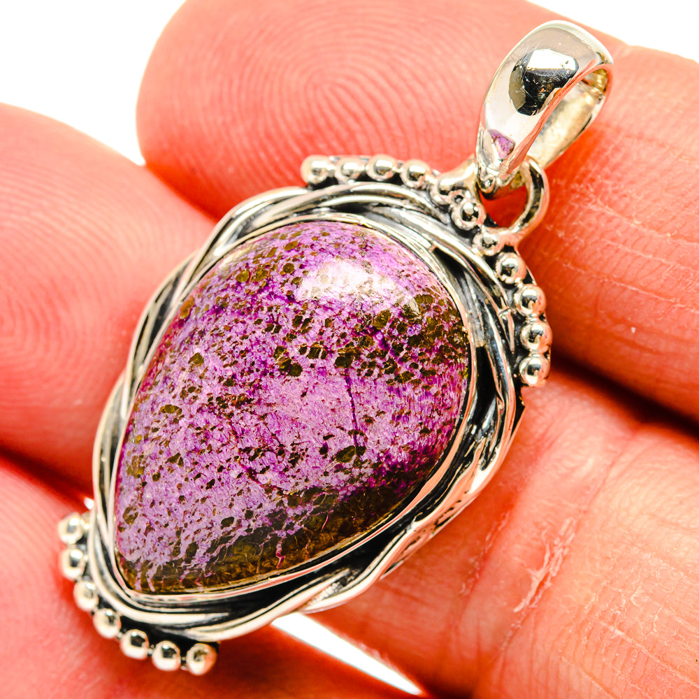 Stichtite Pendants handcrafted by Anasilvercos - PD24626