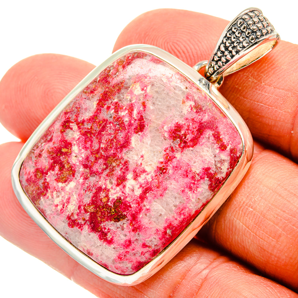 Thulite Pendants handcrafted by Anasilvercos - PD24645