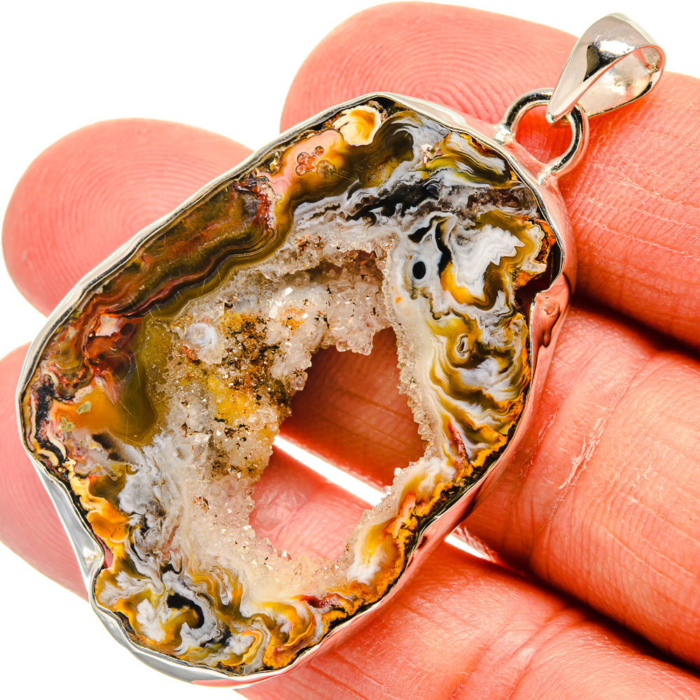 Occo Geode Pendants handcrafted by Anasilvercos - PD24647