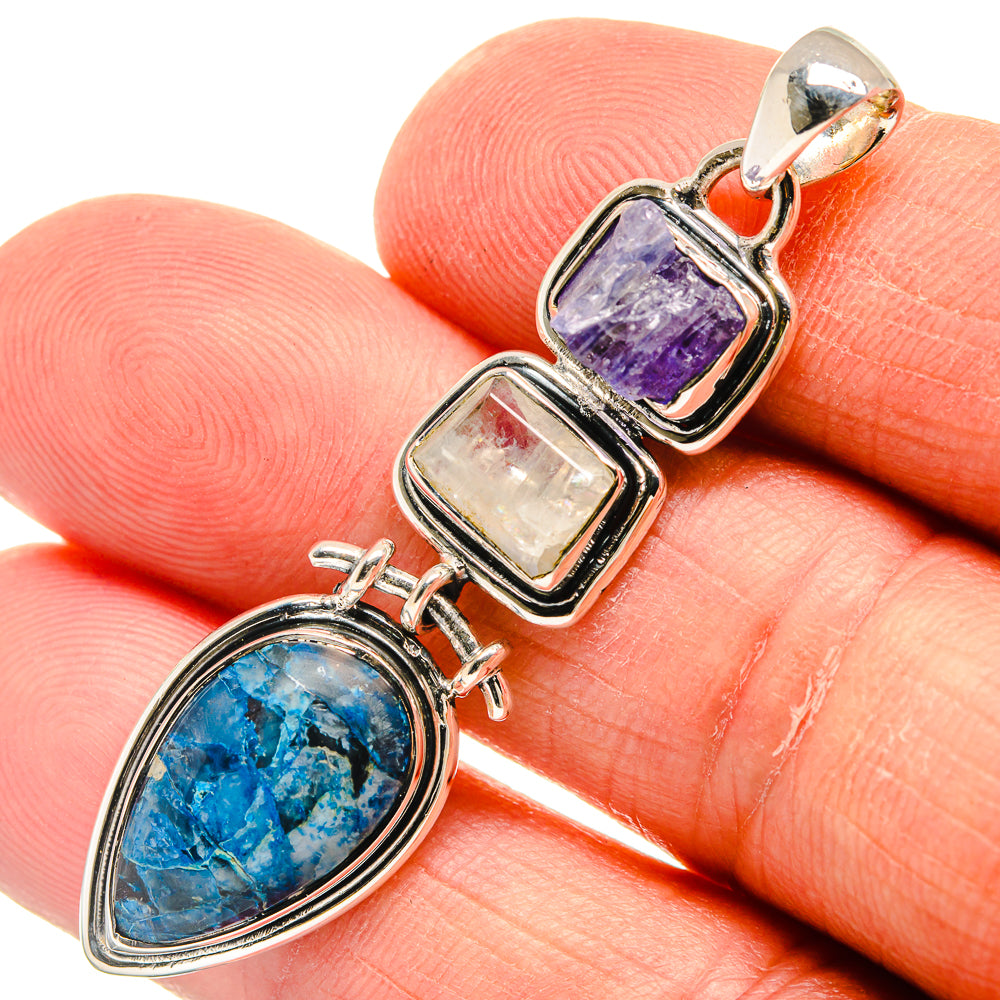 Apatite Pendants handcrafted by Anasilvercos - PD24656