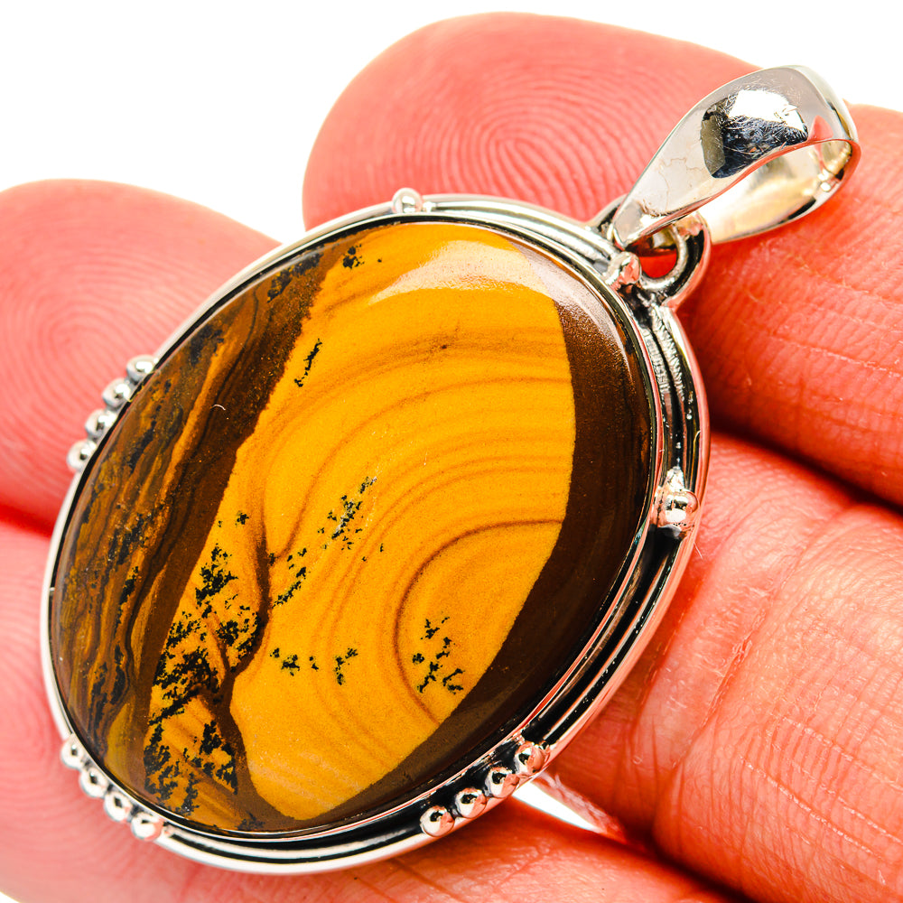 Picture Jasper Pendants handcrafted by Anasilvercos - PD24682