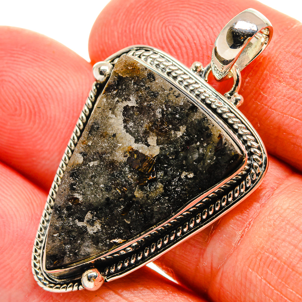 Astrophyllite Pendants handcrafted by Anasilvercos - PD24690