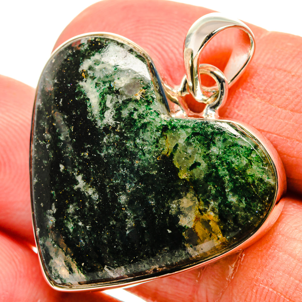 Green Aventurine Pendants handcrafted by Anasilvercos - PD24704