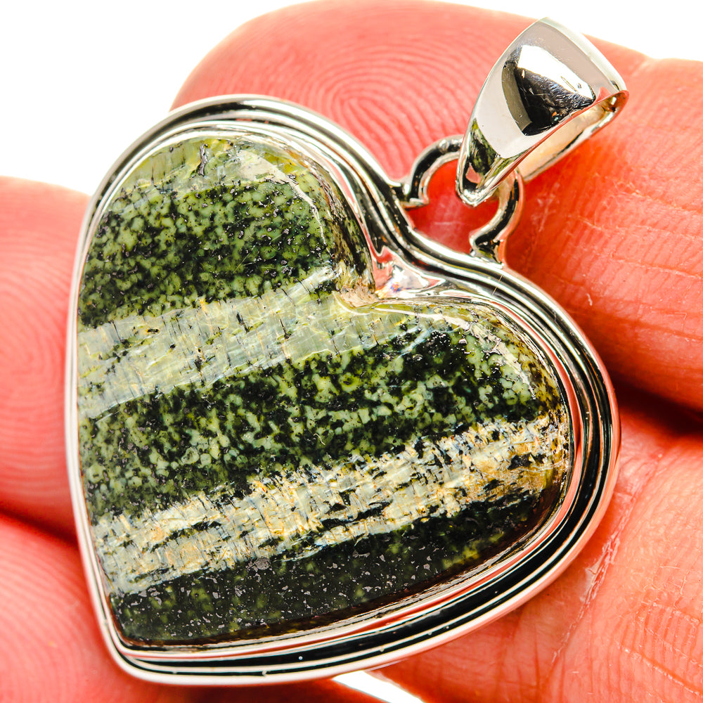 Lizard Jasper Pendants handcrafted by Anasilvercos - PD24707