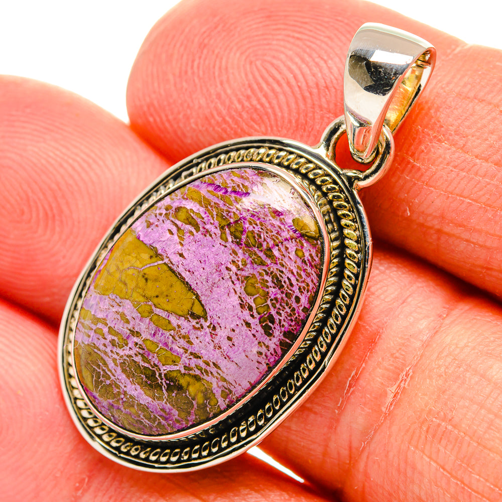 Stichtite Pendants handcrafted by Anasilvercos - PD24708