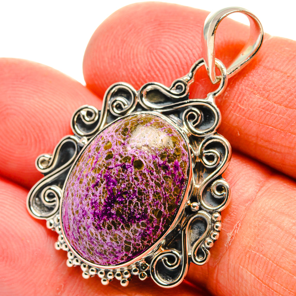 Stichtite Pendants handcrafted by Anasilvercos - PD24710