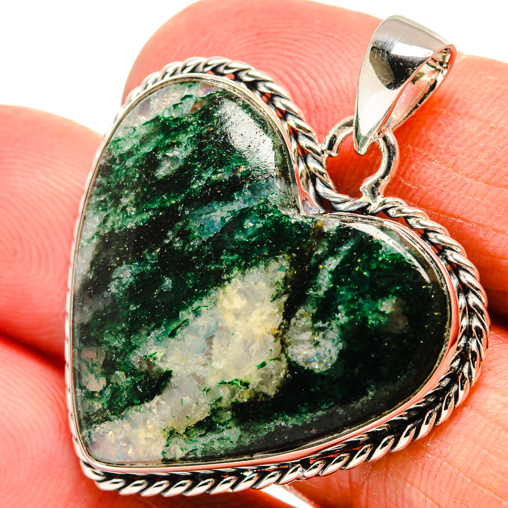 Green Aventurine Pendants handcrafted by Anasilvercos - PD24715
