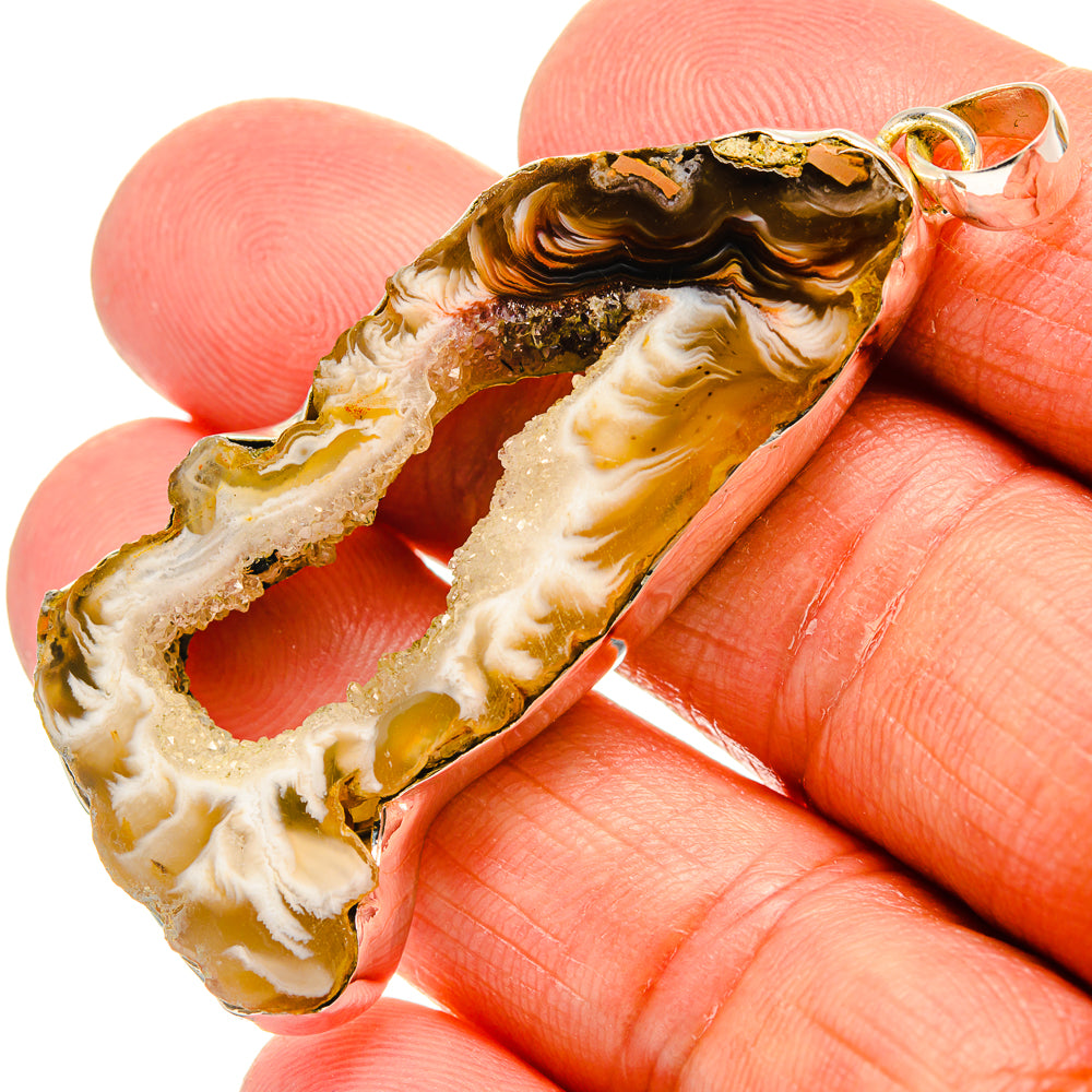 Occo Geode Pendants handcrafted by Anasilvercos - PD24747