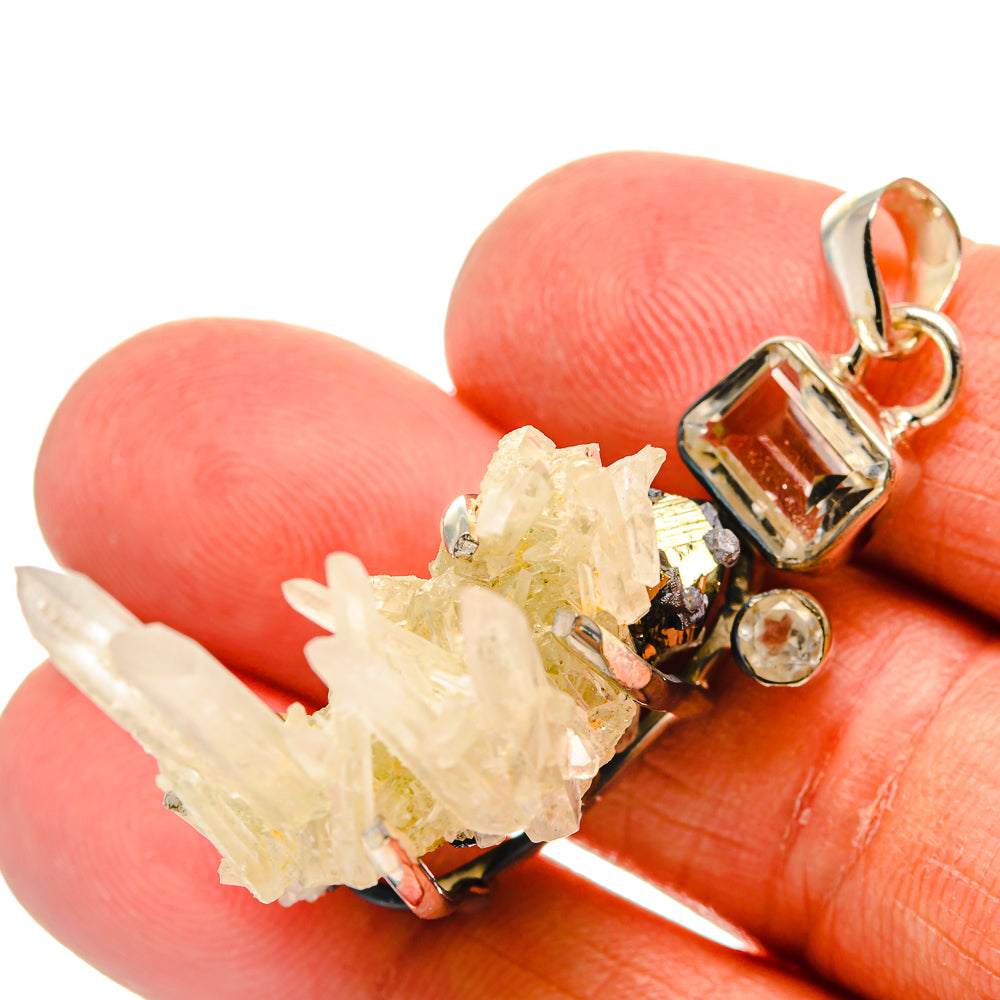 Sunshine Druzy Pendants handcrafted by Anasilvercos - PD24752