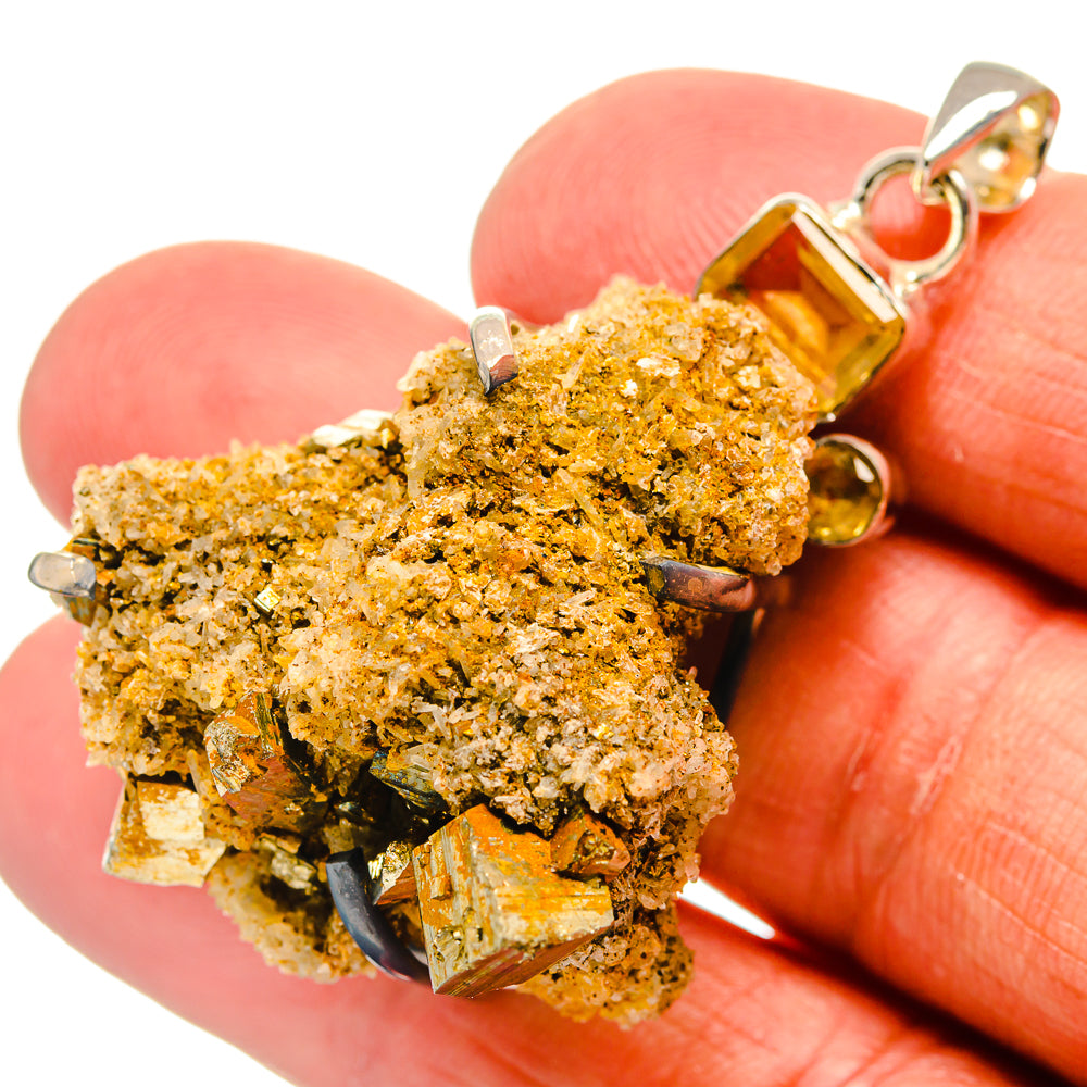Bismuth Crystal Pendants handcrafted by Anasilvercos - PD24754