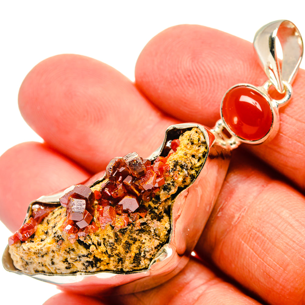 Vanadinite Pendants handcrafted by Anasilvercos - PD24757