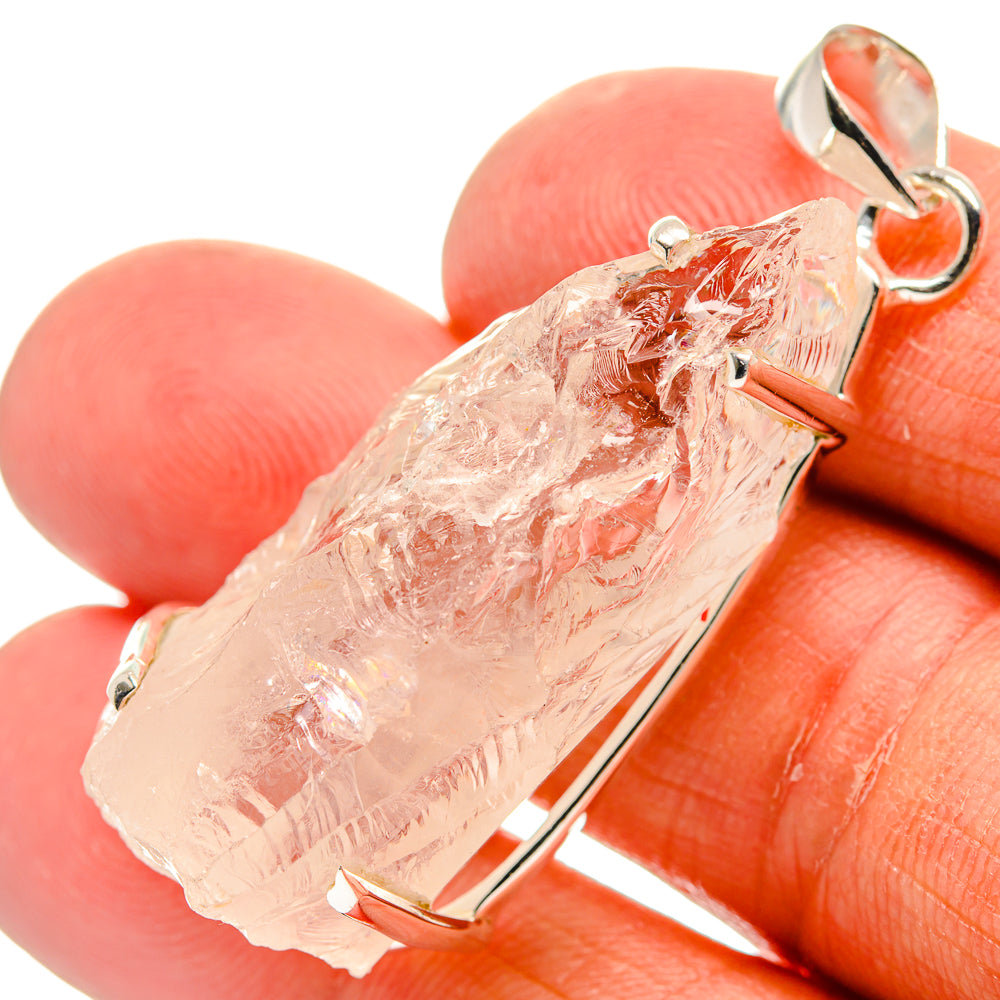 White Quartz Pendants handcrafted by Anasilvercos - PD24759