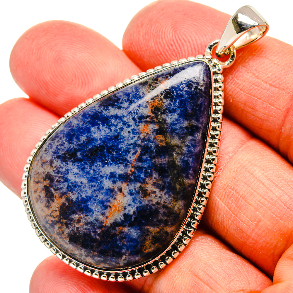 Sodalite Pendants handcrafted by Anasilvercos - PD24766