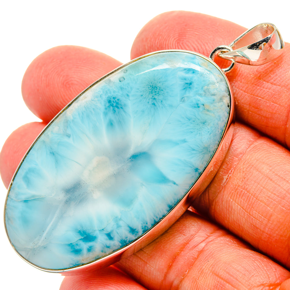 Larimar Pendants handcrafted by Anasilvercos - PD24772