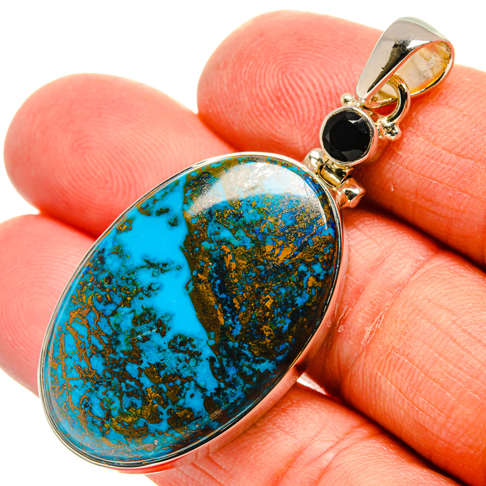Shattuckite Pendants handcrafted by Anasilvercos - PD24776