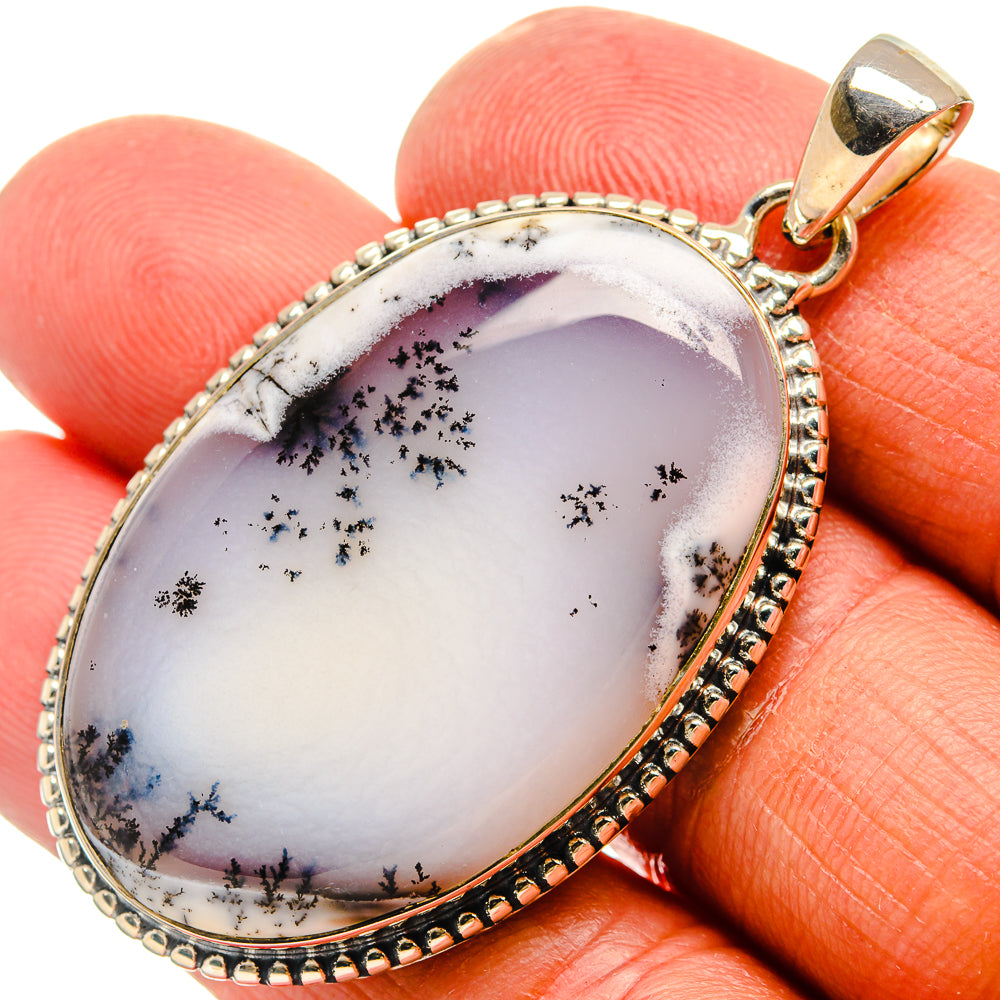 Dendritic Opal Pendants handcrafted by Anasilvercos - PD24778