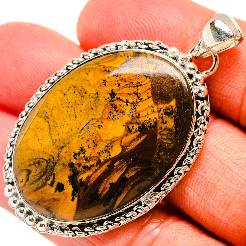 Picture Jasper Pendants handcrafted by Anasilvercos - PD24817