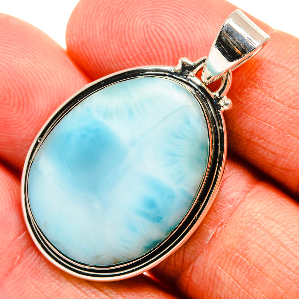 Larimar Pendants handcrafted by Anasilvercos - PD24831