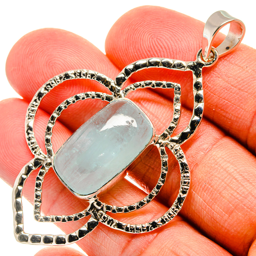 Aquamarine Pendants handcrafted by Anasilvercos - PD24840