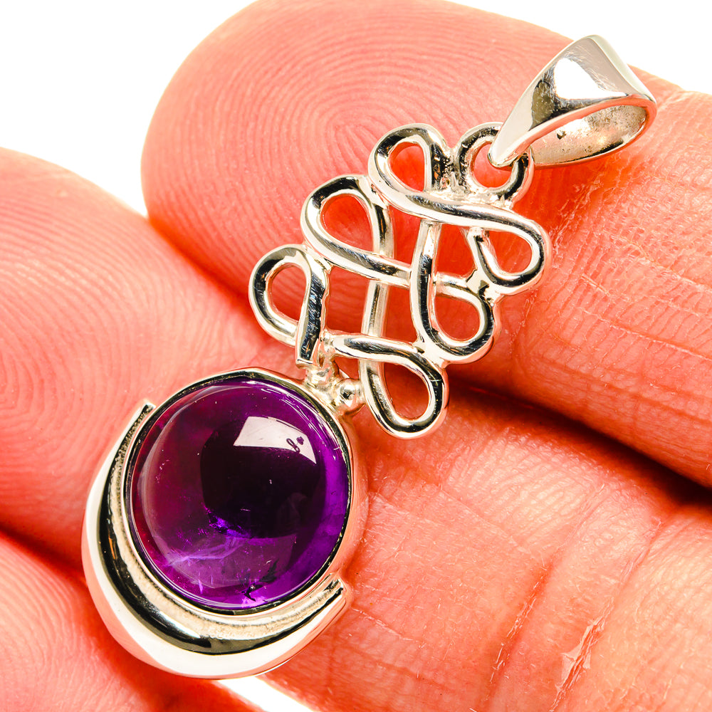 Amethyst Pendants handcrafted by Anasilvercos - PD24897