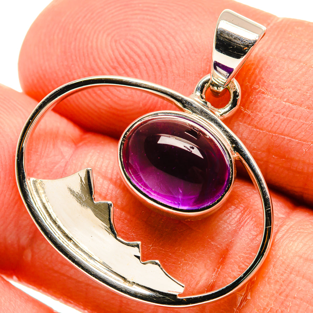 Amethyst Pendants handcrafted by Anasilvercos - PD24945