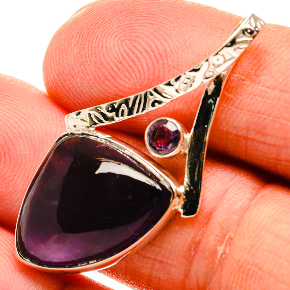 Amethyst Pendants handcrafted by Anasilvercos - PD24947