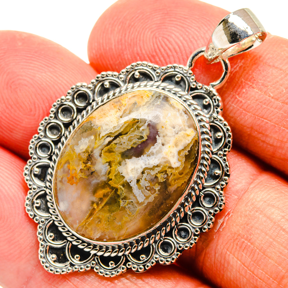 Ocean Jasper Pendants handcrafted by Anasilvercos - PD24970