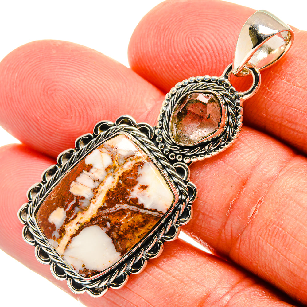 Wild Horse Jasper Pendants handcrafted by Anasilvercos - PD24986