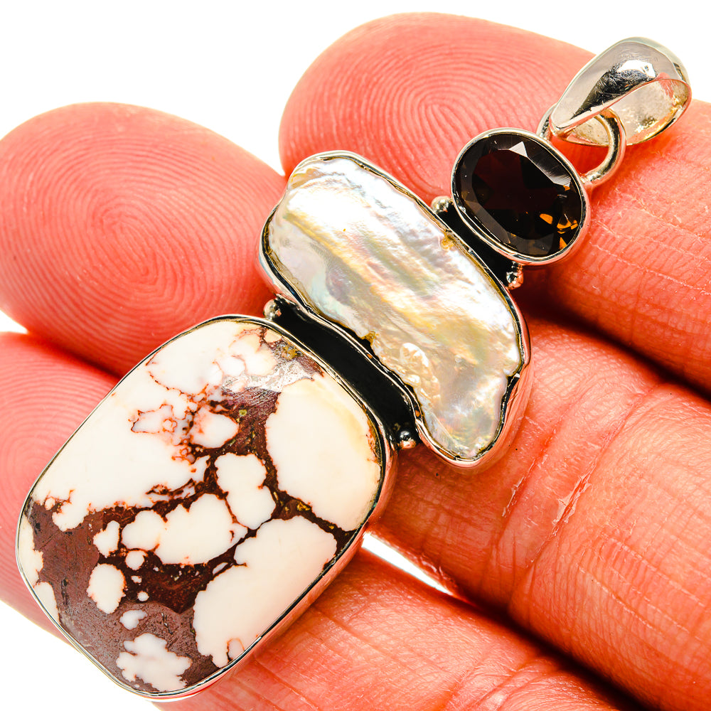 Wild Horse Jasper Pendants handcrafted by Anasilvercos - PD24993