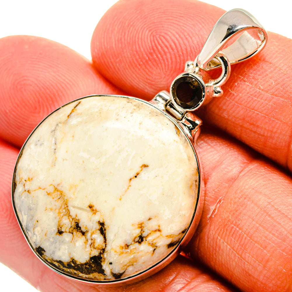 Peanut Wood Jasper Pendants handcrafted by Anasilvercos - PD24996