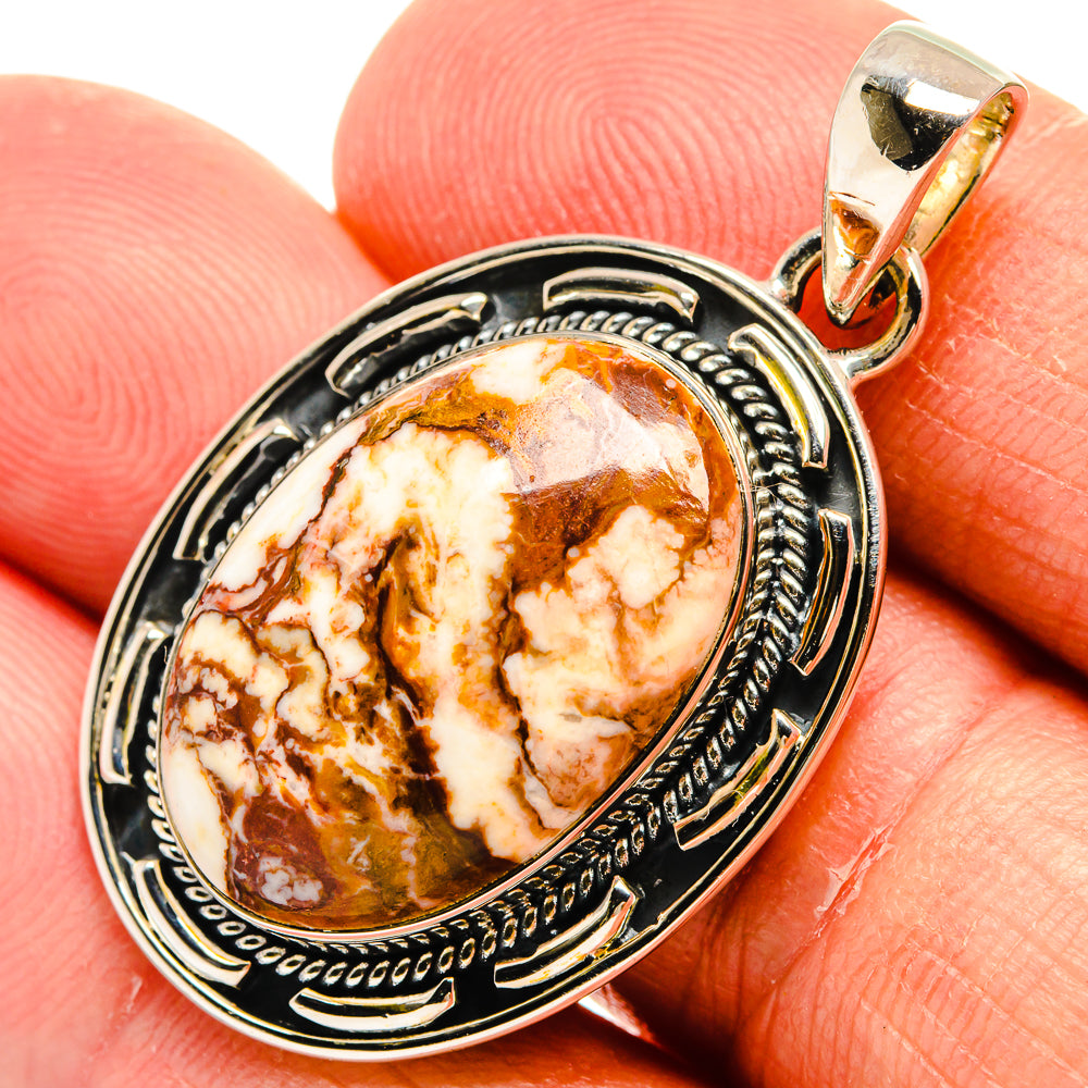 Wild Horse Jasper Pendants handcrafted by Anasilvercos - PD24997