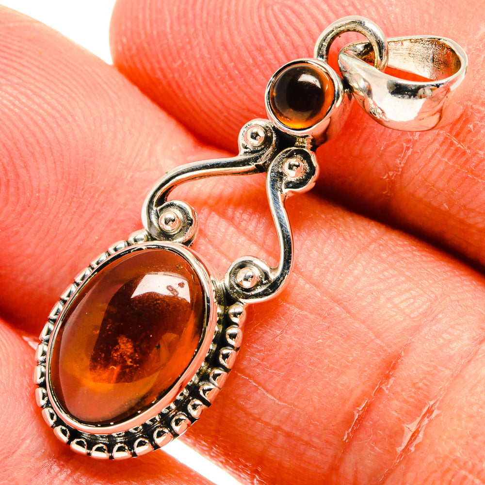 Carnelian Pendants handcrafted by Anasilvercos - PD25020