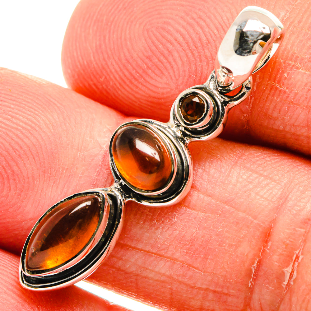 Carnelian Pendants handcrafted by Anasilvercos - PD25027